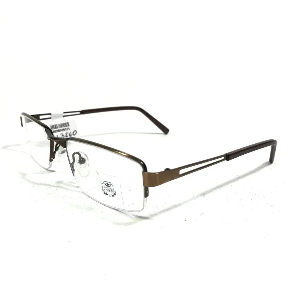 Bayside Prep SJ/BP 06 COL 10 Eyeglasses Frames Brown Rectangular 54-19-135